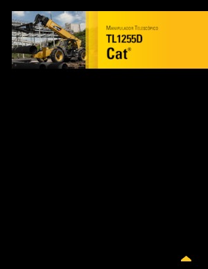 टेलीहैंडलर Caterpillar TL1255D