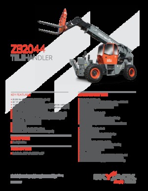 टेलीहैंडलर Skyjack ZB 2044
