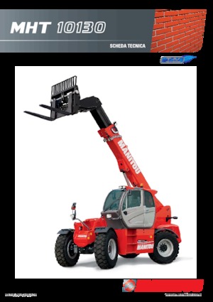 टेलीहैंडलर Manitou MHT 10130