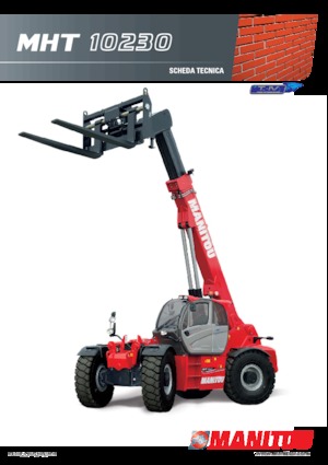 टेलीहैंडलर Manitou MHT 10230