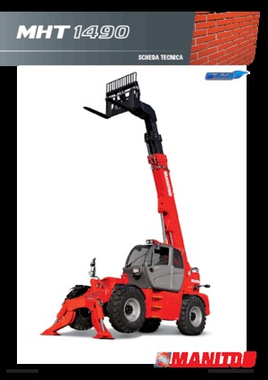 टेलीहैंडलर Manitou MHT 1490