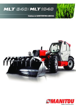 टेलीहैंडलर Manitou MLT 840-145 PS