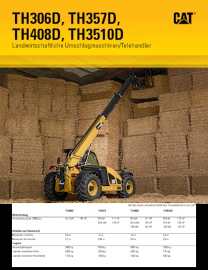 टेलीहैंडलर Caterpillar TH357D