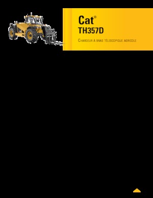 टेलीहैंडलर Caterpillar TH357D