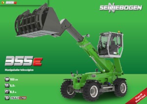 रोटेटिंग टेलीहैंडलर Sennebogen 355 E 
