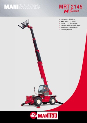 रोटेटिंग टेलीहैंडलर Manitou MRT 2145