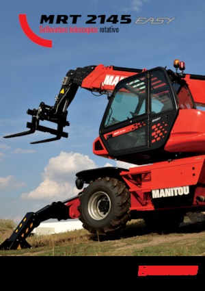 रोटेटिंग टेलीहैंडलर Manitou MRT 2145