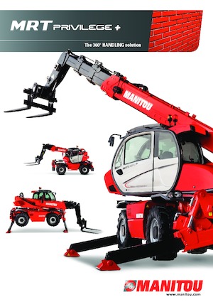 रोटेटिंग टेलीहैंडलर Manitou MRT 2150