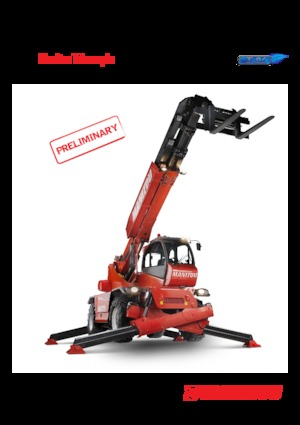रोटेटिंग टेलीहैंडलर Manitou MRT 2550