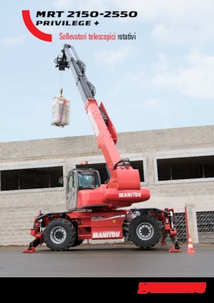 रोटेटिंग टेलीहैंडलर Manitou MRT 2150
