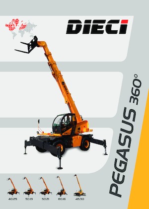 रोटेटिंग टेलीहैंडलर Dieci Pegasus 45.30