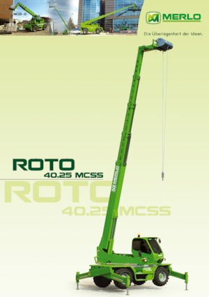 रोटेटिंग टेलीहैंडलर Merlo Roto 40.25 MCSS