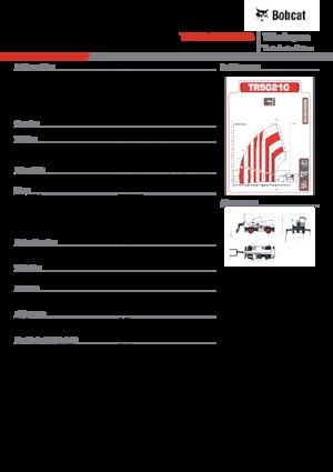 रोटेटिंग टेलीहैंडलर Bobcat TR50210EVO IIIB