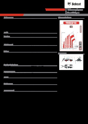 रोटेटिंग टेलीहैंडलर Bobcat TR50210EVO IIIB