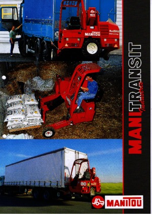 टेलीस्कोपिक ट्रक माउंटेड फोर्कलिफ्ट Manitou TMT 315 SI FL