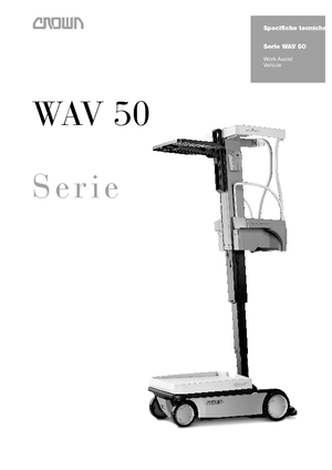 सिंगल वर्टिकल मास्ट बूम लिफ्ट Crown Wav 50-84