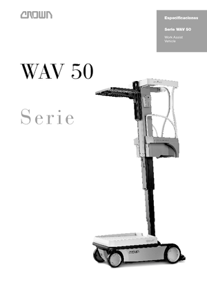 सिंगल वर्टिकल मास्ट बूम लिफ्ट Crown Wav 50-84