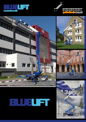क्रॉलर आर्टिकुलेटिंग बूम लिफ्ट Ruthmann BLUELIFT  C 13