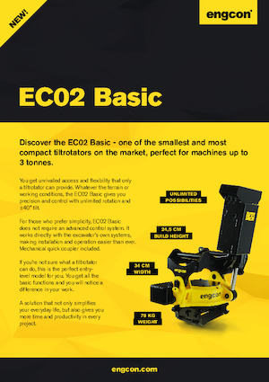 टिल्ट्रोटेटर engcon EC02B