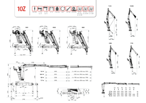 टिम्बर लोडिंग क्रेन PENZ 10 Z 7.70