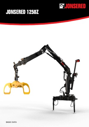 टिम्बर लोडिंग क्रेन Jonsered 1250 Z 93 