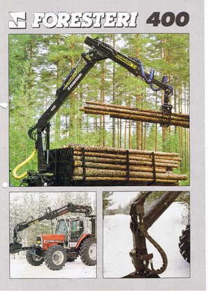 टिम्बर लोडिंग क्रेन Foresteri 400-2
