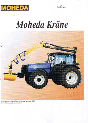 टिम्बर लोडिंग क्रेन Moheda 600