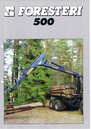 टिम्बर लोडिंग क्रेन Foresteri 500-2