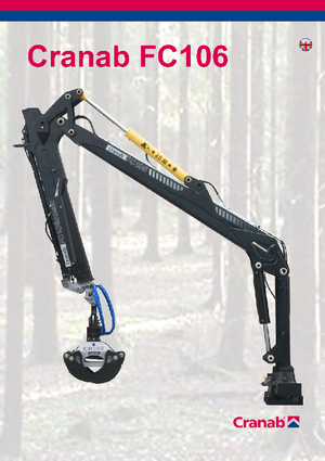 टिम्बर लोडिंग क्रेन Cranab FC 106 Combi