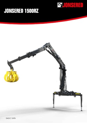 टिम्बर लोडिंग क्रेन Jonsered J 1500RZ 82