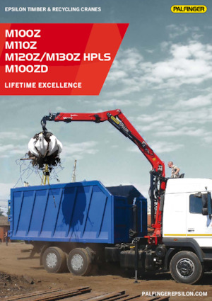 टिम्बर लोडिंग क्रेन Epsilon M 120 Z 96