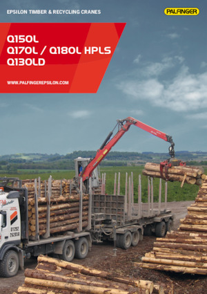 टिम्बर लोडिंग क्रेन Epsilon Q 150 L 97