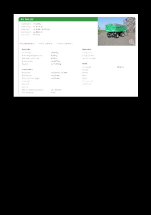 टिपिंग ट्रेलर Reisch RD-180.520