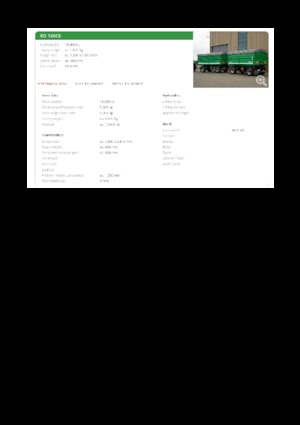 टिपिंग ट्रेलर Reisch RD-180CE