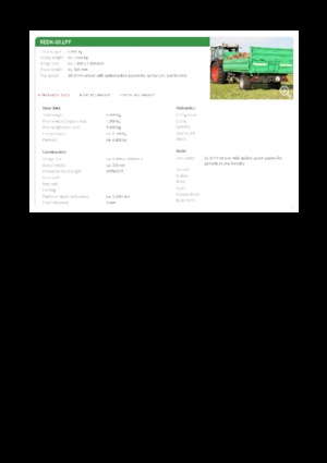 टिपिंग ट्रेलर Reisch REDK-60.LPF