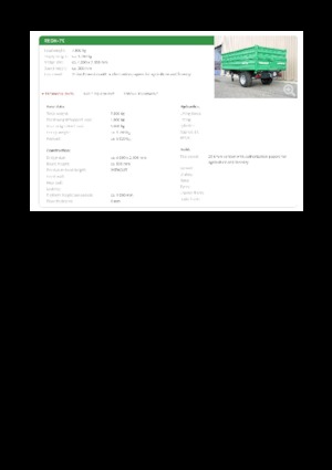 टिपिंग ट्रेलर Reisch REDK-79