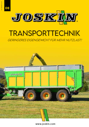 टिपिंग ट्रेलर Joskin TRANS-PALM 5000/7C65