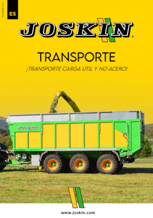 टिपिंग ट्रेलर Joskin TRANS-PALM 5000/7C65