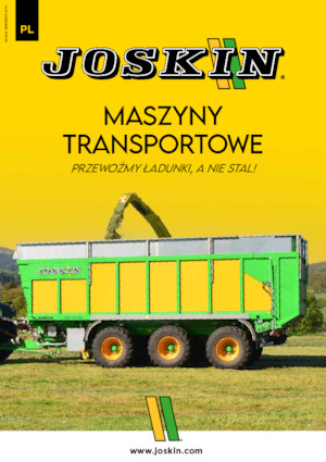 टिपिंग ट्रेलर Joskin TRANS-PALM 5000/7C65