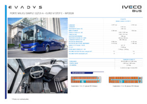 टूरिंग / मोटर कोच Iveco Evadys 13m