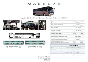 टूरिंग / मोटर कोच Iveco Magelys Pro - 12,2 m