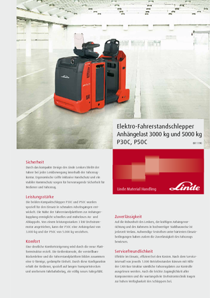टो ट्रैक्टर Linde P50 C