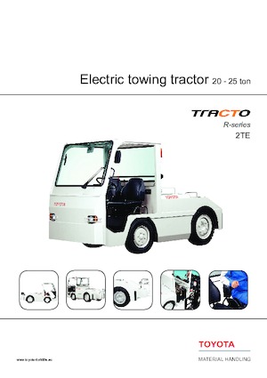 टो ट्रैक्टर Toyota 2 TE 15 
