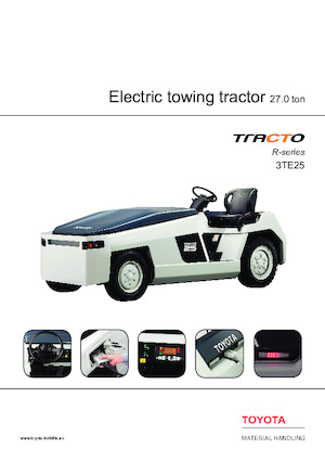 टो ट्रैक्टर Toyota 3TE25	