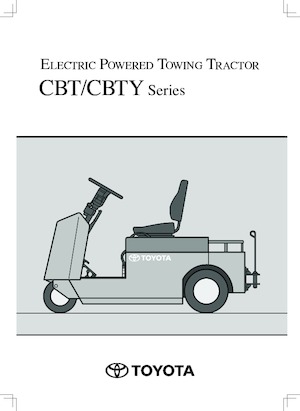 टो ट्रैक्टर Toyota CBT 4 
