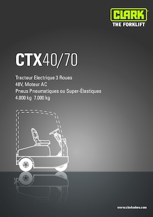 टो ट्रैक्टर Clark CTX 40