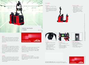 टो ट्रैक्टर Linde P-MATIC