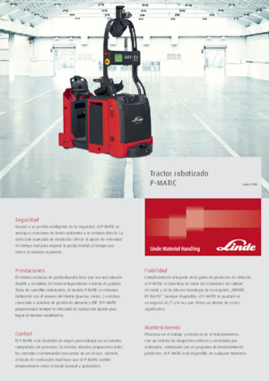 टो ट्रैक्टर Linde P-MATIC