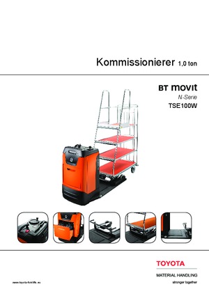 टो ट्रैक्टर BT Movit TSE 100 W 709