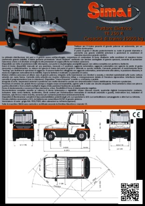 टो ट्रैक्टर Simai TE 250 R